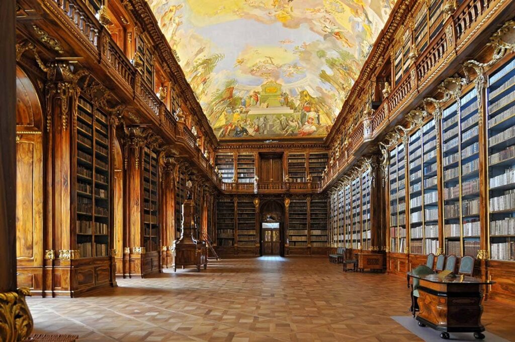 biblioteca de Praga